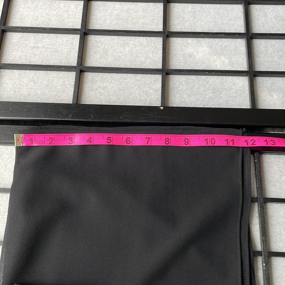 R & M Collection. Sheer Wide Leg Side Slitted Pants - Picture 10 of 13